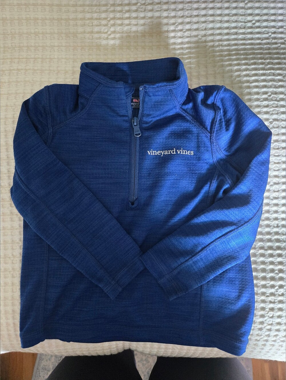 Vineyard Vines Boys Royal Blue Quarter-Zip